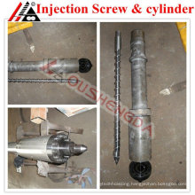 cnc machined plastic parts demag injection screw barrel